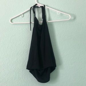 Open back Brandy halter top